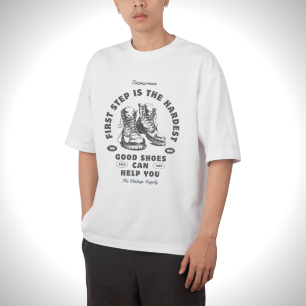 Retro Graphic Premium Baggy T-shirt