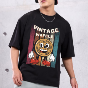 URBIDA Men Graphic Printed Retro Style cool Oversized T-shirt