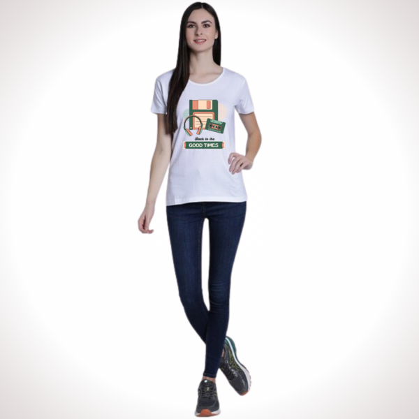 URBIDA Retro Style Graphic Printed cool Tops T-shirt for Women - Image 5