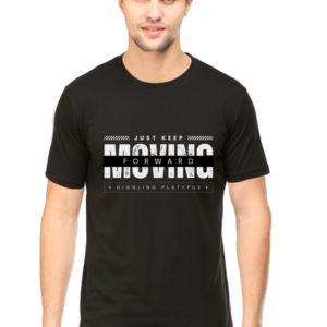 URBIDA Inspirational Theme Graphic Printed Pure Cotton T-shirt