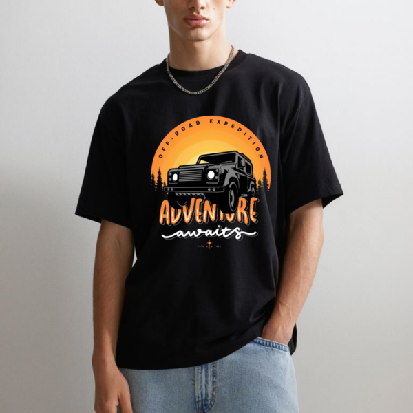 Urbida  Premium Cotton Oversize Vintage adventure Graphic Printed T-shirt - Image 7