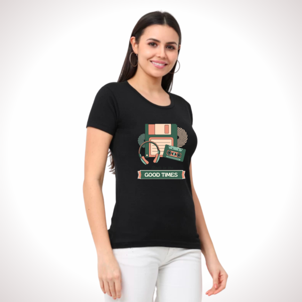 URBIDA Retro Style Graphic Printed cool Tops T-shirt for Women - Image 6