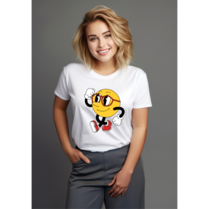 Cartoon Theme Graphic Printed Premium Supima Cotton T-shirt