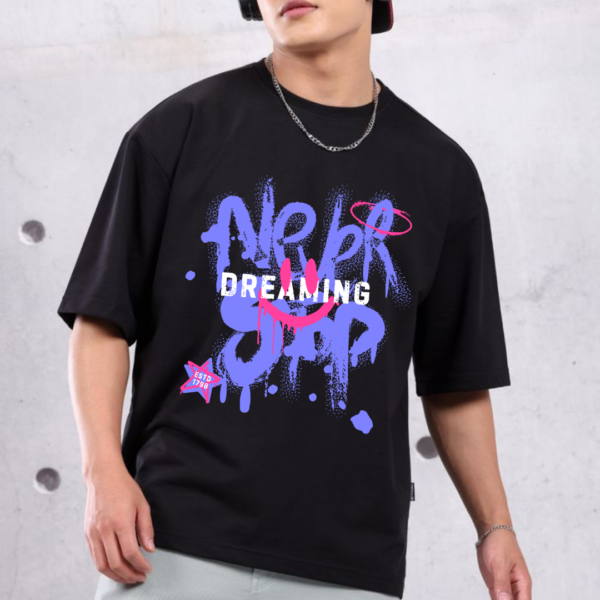 URBIDA Inspirational Theme Premium Cotton Oversize T-shirt for Men