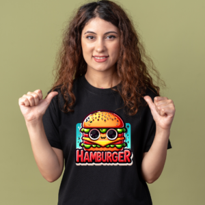 Cartoon Food Theme Graphic Printed Premium Supima Cotton T-shirt