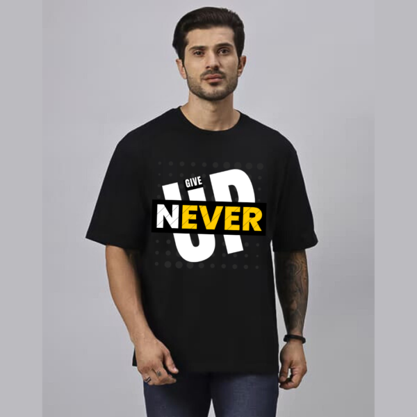 URBIDA Inspirational Theme Pure 100% Cotton T-shirt for Men - Image 2