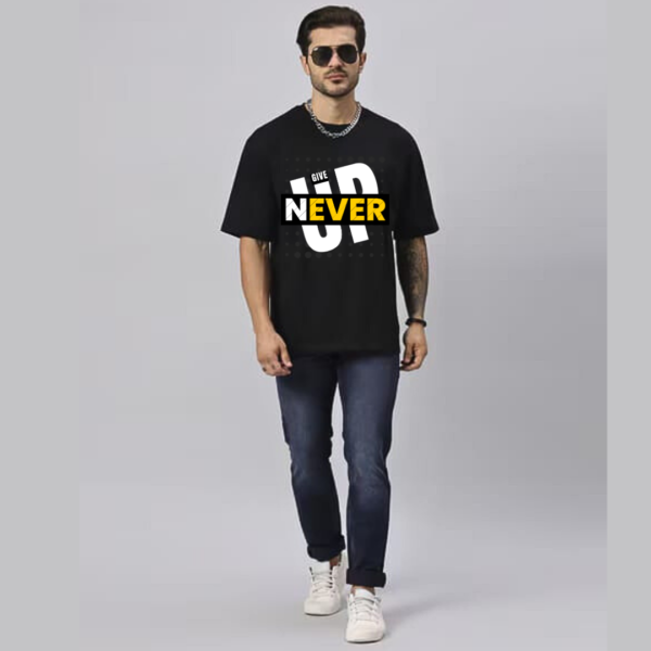 URBIDA Inspirational Theme Pure 100% Cotton T-shirt for Men - Image 3