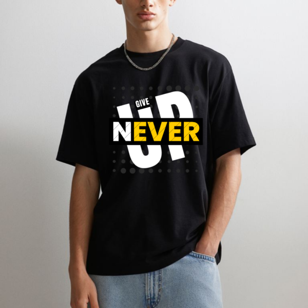 URBIDA Inspirational Theme Pure 100% Cotton T-shirt for Men - Image 5