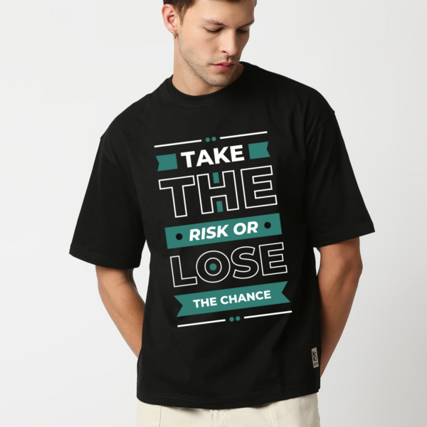 URBIDA Inspirational Theme Graphic Printed Pure 100% Cotton Oversize T-shirt for Men - Image 6
