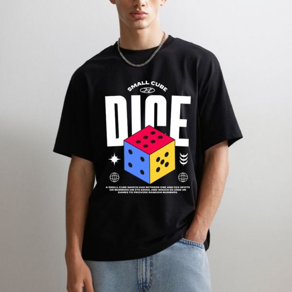 URBIDA Retro Theme Graphic Printed Pure Cotton Oversize T-shirt - Image 6