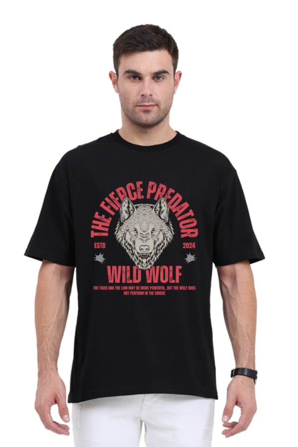 URBIDA Men Wild Theme Graphic Printed Oversized T-shirt for Men - Image 7