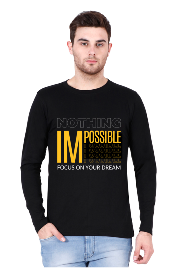 URBIDA Inspirational Theme Premium 100% Cotton full sleeve Printed T-shirt for Men - Image 8