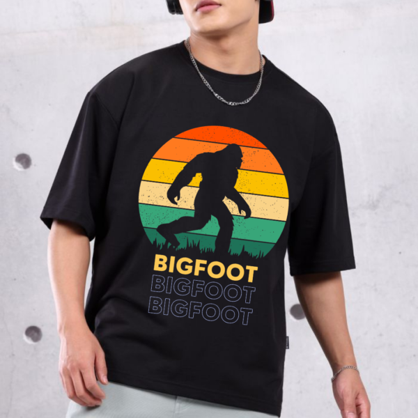 Retro Wild combo Theme Graphic Printed Premium Oversize T-shirt