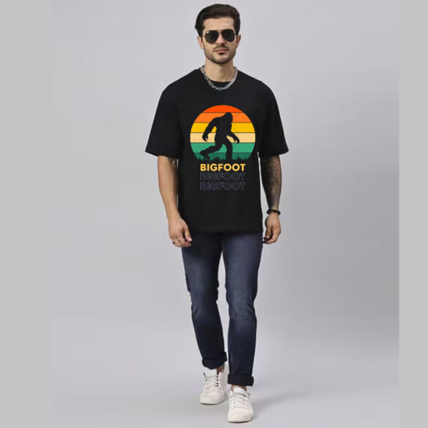 Urbida Retro Wild combo Theme Graphic Printed Premium Oversize T-shirt - Image 4