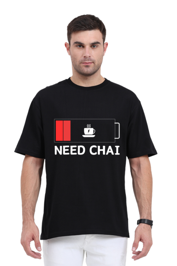 URBIDA Retro Theme Chai Lover Premium Oversized T-shirt - Image 7