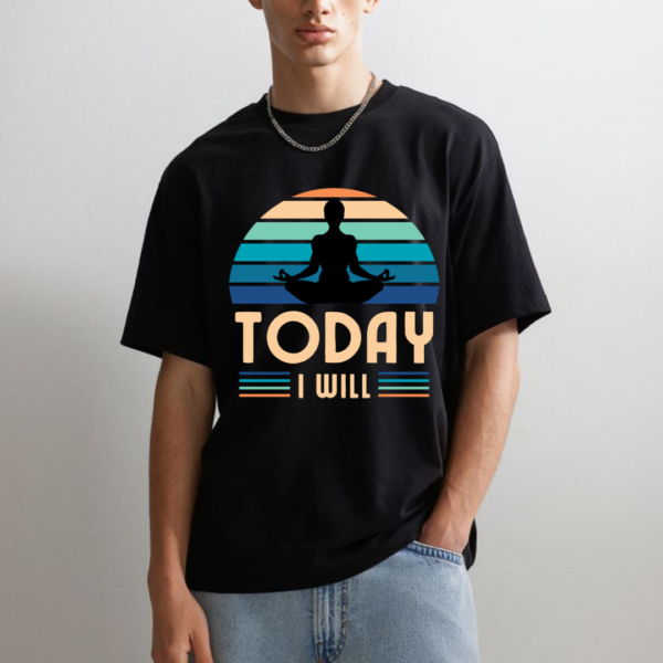 URBIDA Inspirational Theme Premium Cotton Oversize Black T-shirt for Men