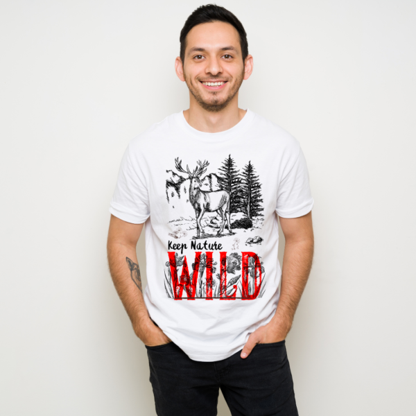 URBIDA Village Nature Theme Graphic Printed Premium Cotton T-shirt - Image 6
