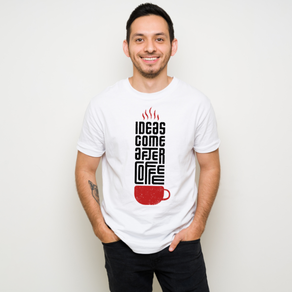 URBIDA Coffee Lover Graphic Printed Premium Cotton T-shirt - Image 6