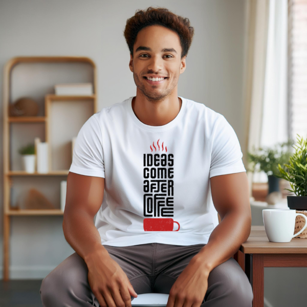 URBIDA Coffee Lover Graphic Printed Premium Cotton T-shirt - Image 7
