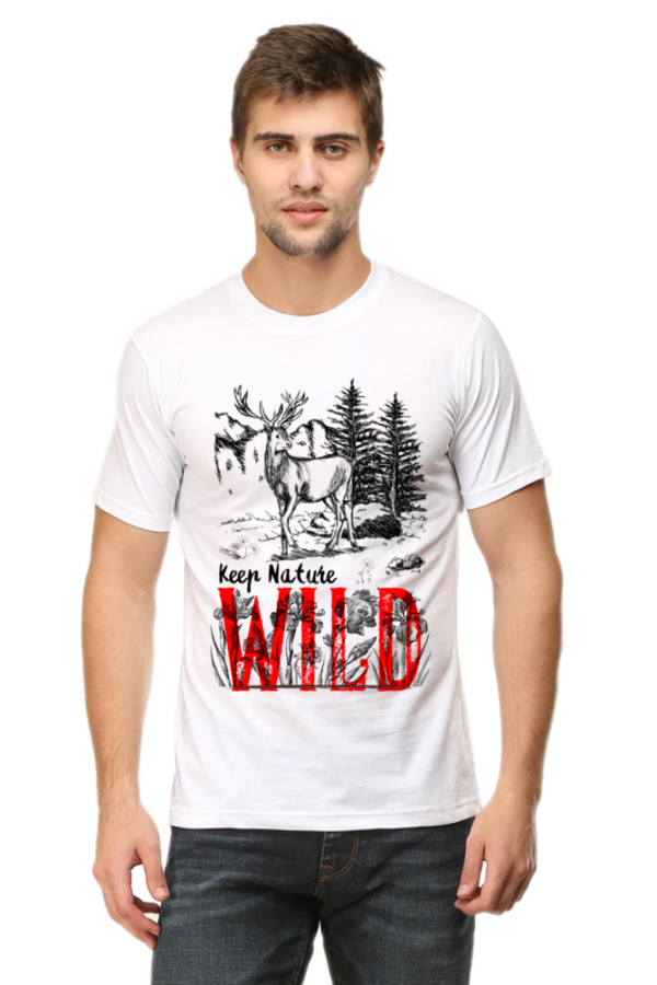 URBIDA Village Nature Theme Graphic Printed Premium Cotton T-shirt - Image 8