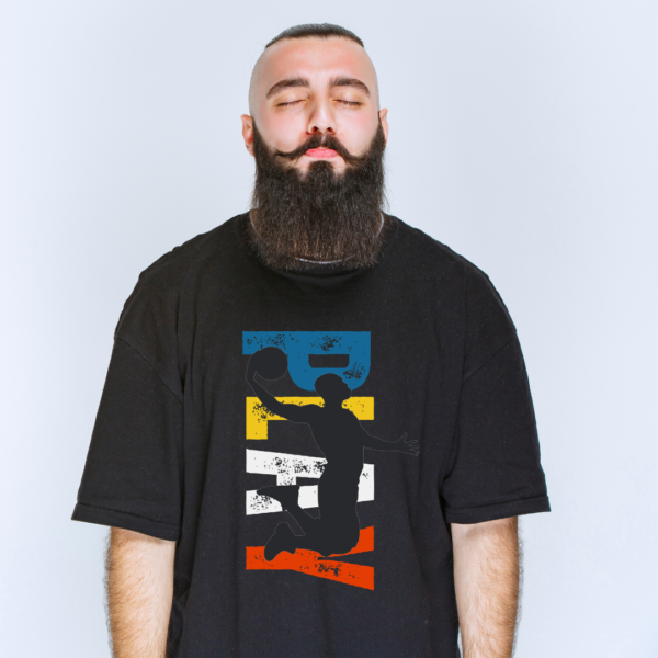 URBIDA Retro Play Theme Graphic Printed Pure Cotton Oversize T-shirt - Image 3