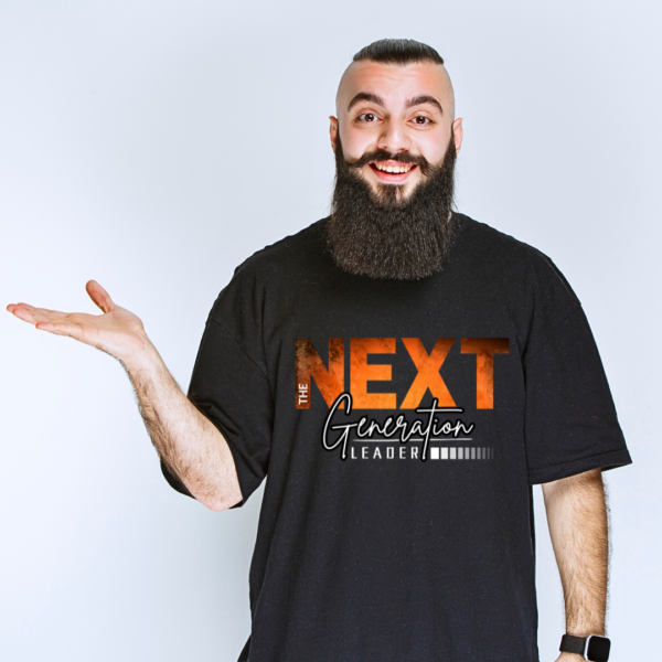 URBIDA Inspirational  Entrepreneur Leader Theme Premium Oversize T-shirt - Image 4
