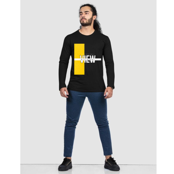 URBIDA Inspirational Theme Premium Cotton Full-sleeve T-shirt for Men - Image 4