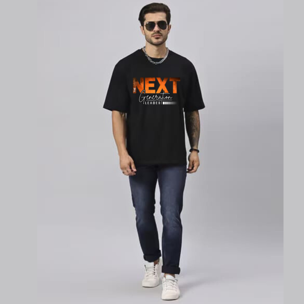URBIDA Inspirational  Entrepreneur Leader Theme Premium Oversize T-shirt - Image 5