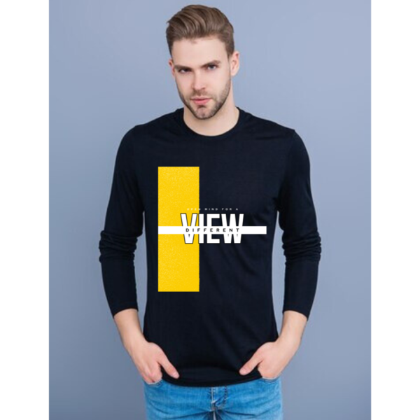 URBIDA Inspirational Theme Premium Cotton Full-sleeve T-shirt for Men - Image 6