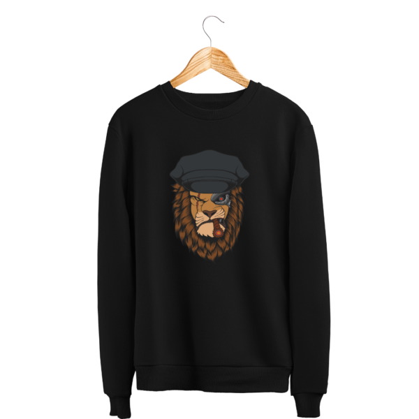 Urbida Wild Theme Graphic Printed Pure Cotton 300 GSM Premium Sweatshirt - Image 7