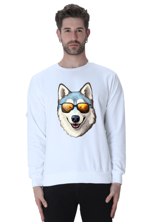 Urbida Wild Edition Wolf Theme Graphic Printed Pure Cotton 300 GSM Premium Sweatshirt - Image 6