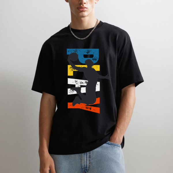 URBIDA Retro Play Theme Graphic Printed Pure Cotton Oversize T-shirt - Image 8