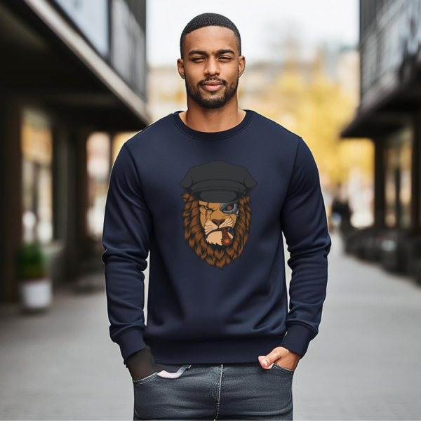 Urbida Wild Theme Graphic Printed Pure Cotton 300 GSM Premium Sweatshirt - Image 9