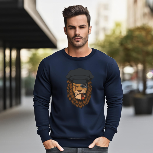 Urbida Wild Theme Graphic Printed Pure Cotton 300 GSM Premium Sweatshirt - Image 10