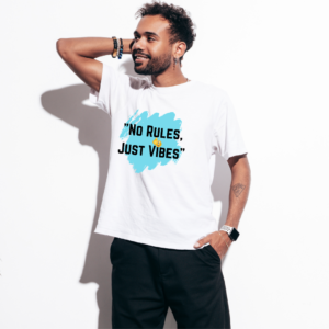 Inspirational Positive Quote Theme Graphic Printed Premium Cotton Half-sleeve T-shirt