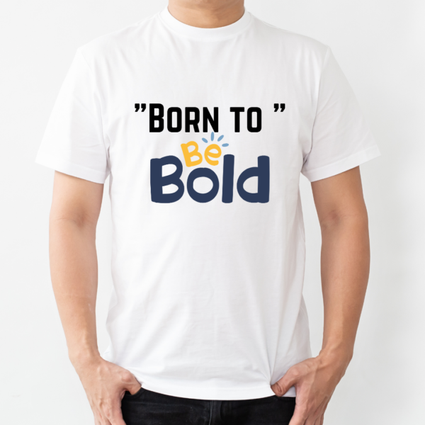 Inspirational Positive Quote Theme Graphic Printed daily wear Cotton Half-sleeve T-shirt - Image 3
