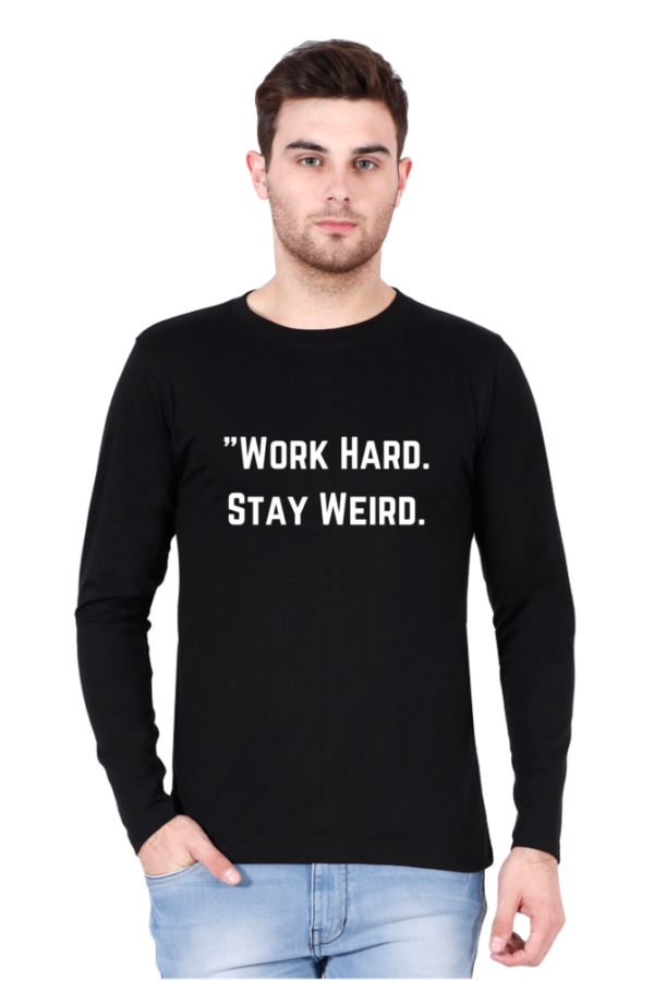 URBIDA Inspirational Quote Theme Premium Cotton Full-sleeve T-shirt - Image 8