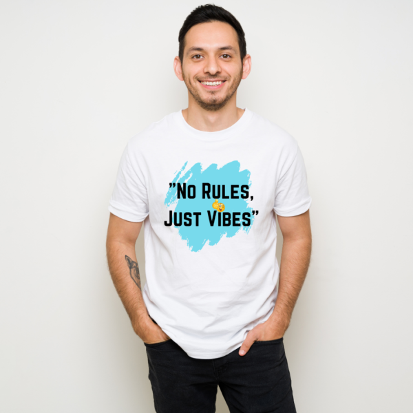 Inspirational Positive Quote Theme Graphic Printed Premium Cotton Half-sleeve T-shirt - Image 6