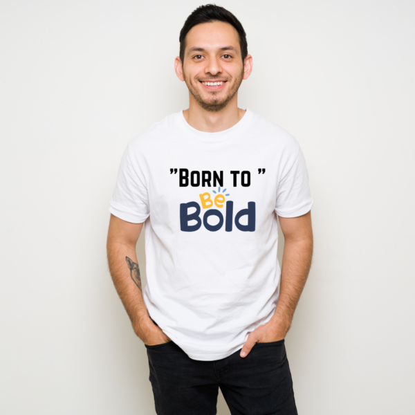 Inspirational Positive Quote Theme Graphic Printed daily wear Cotton Half-sleeve T-shirt - Image 6