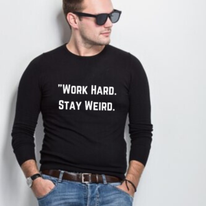 URBIDA Inspirational Quote Theme Premium Cotton Full-sleeve T-shirt