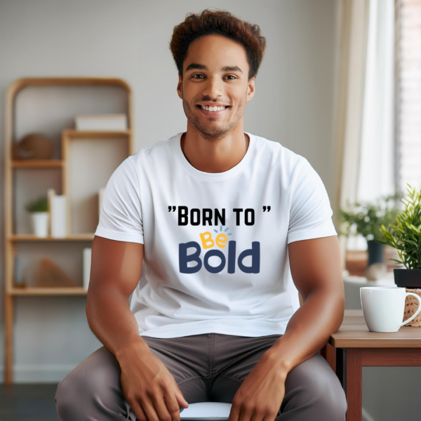 Inspirational Positive Quote Theme Graphic Printed daily wear Cotton Half-sleeve T-shirt - Image 7