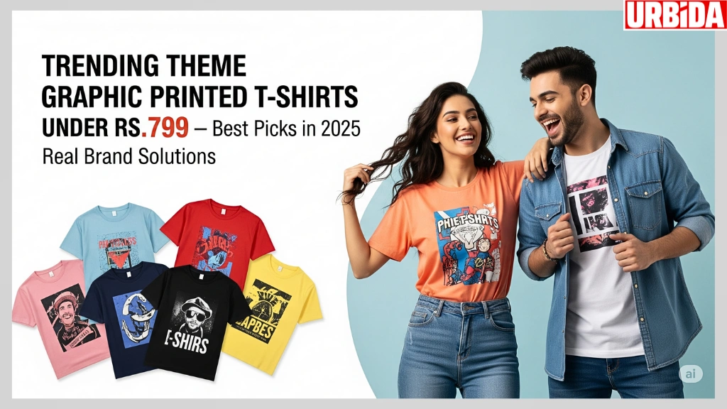 Graphic Printed T-Shirts Under ₹799 👕 | Trending Themes 2025
