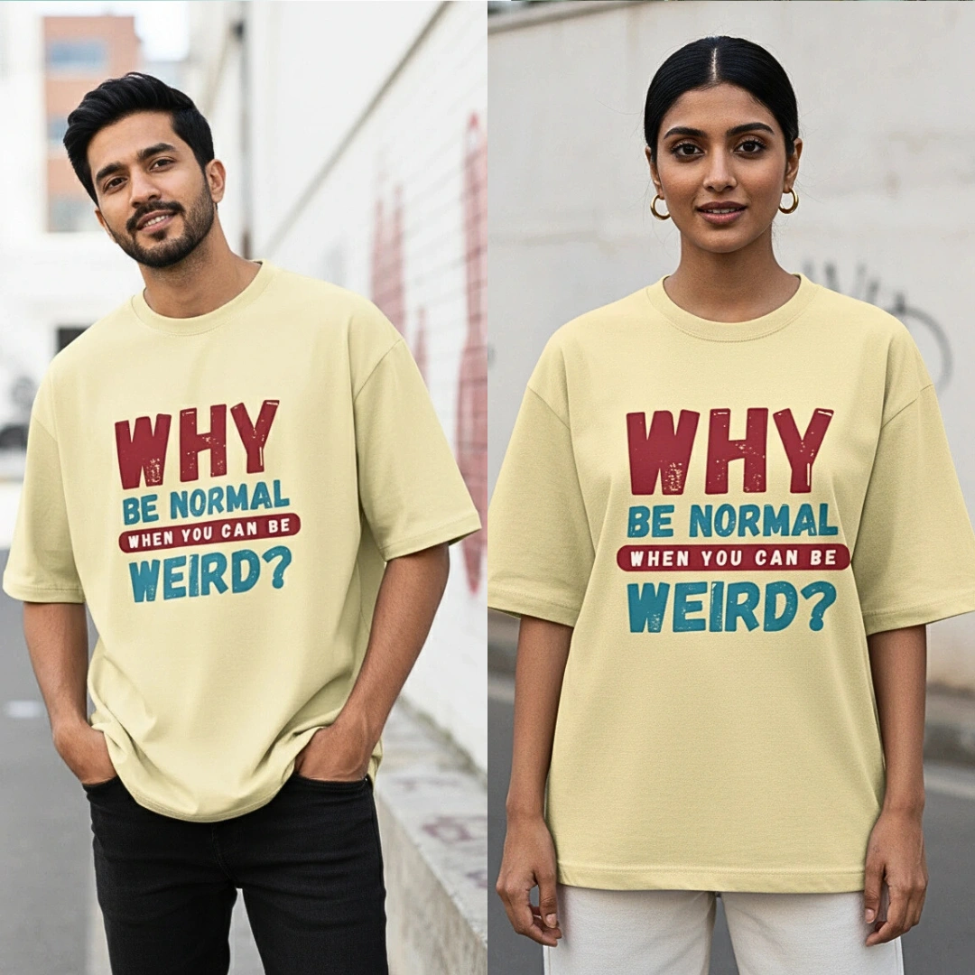 Urbida Bold Print Quote T-Shirt